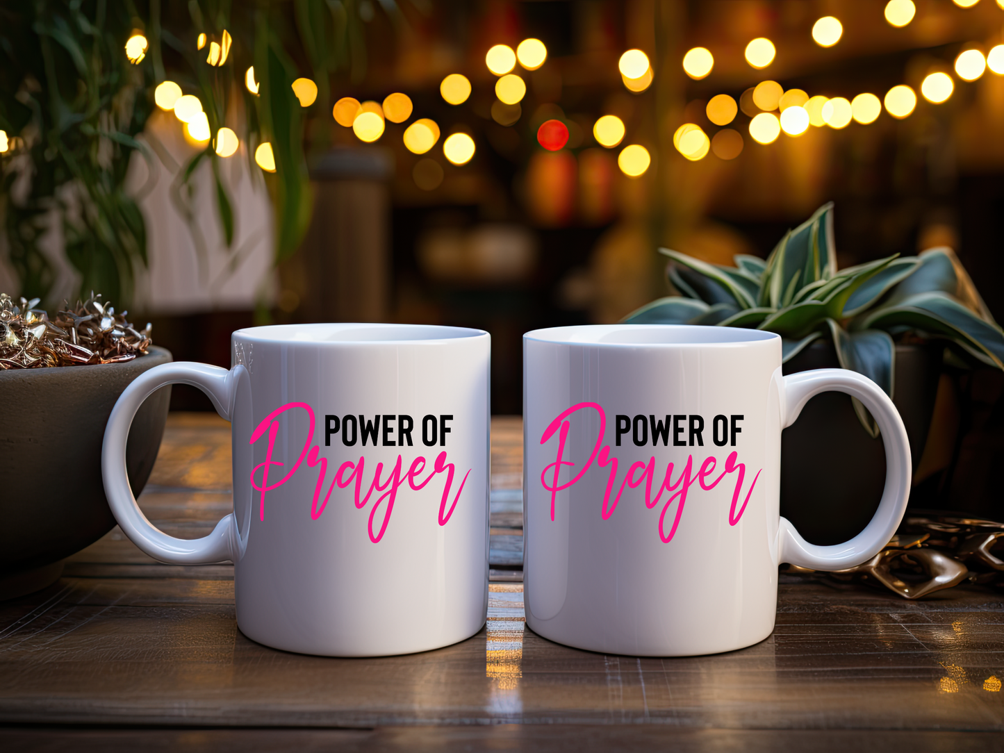 Power of Prayer Mug - 11oz Ceramic Coffee Cup