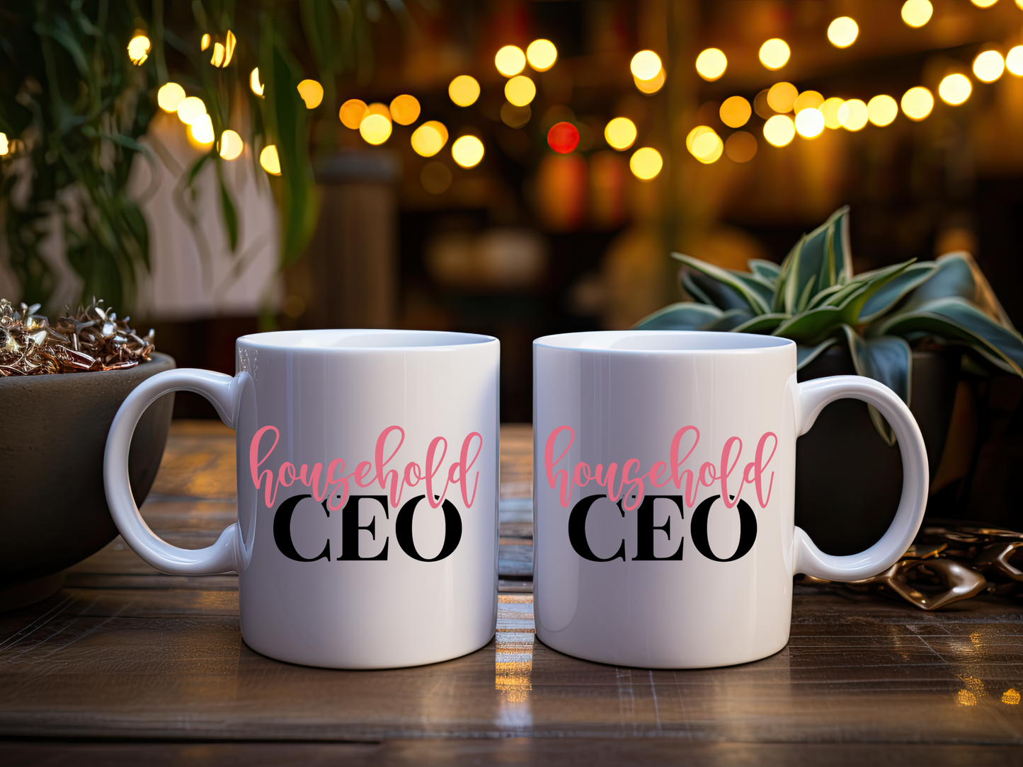Household CEO Mug - 11oz Coffee Cup for Moms