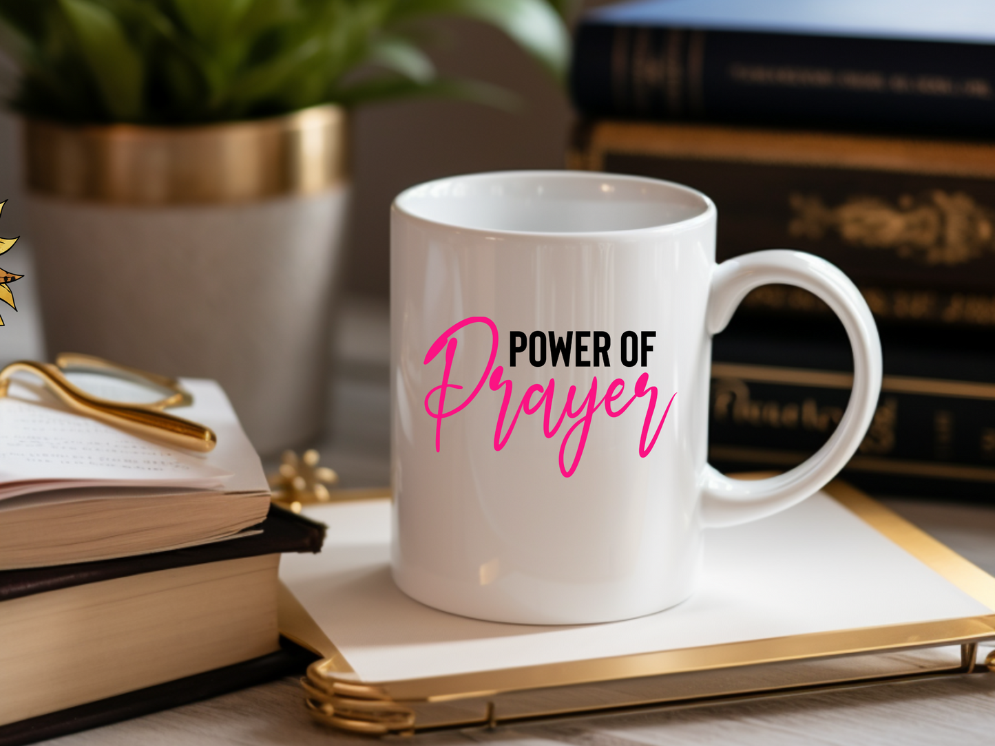Power of Prayer Mug - 11oz Ceramic Coffee Cup