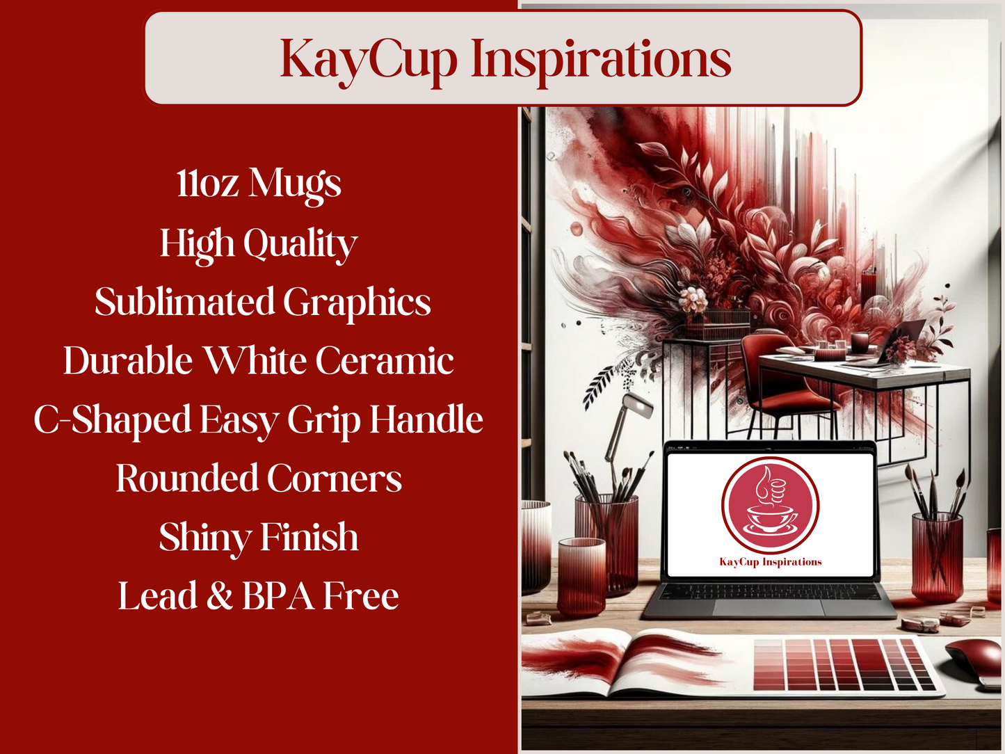 Slay Them With Success Mug - 11oz Motivational Ceramic Coffee Mug