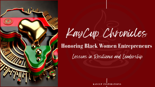 Africa design with red, black, green colors and a golden heart symbolizing unity and the legacy of Black entrepreneurship
